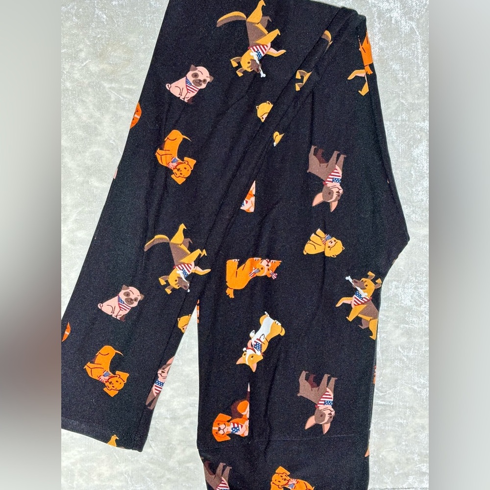LuLaRoe OS 4th of July leggings